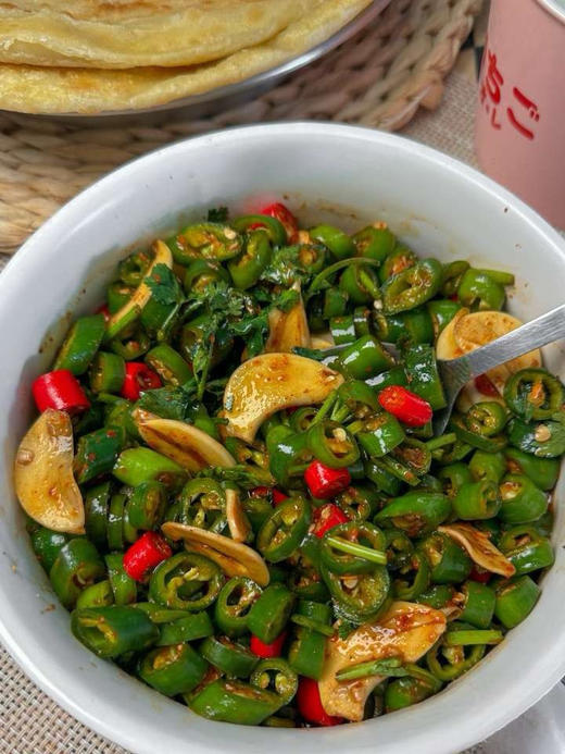 小炒肉专用薄皮辣椒，微辣，一斤/盒 商品图6