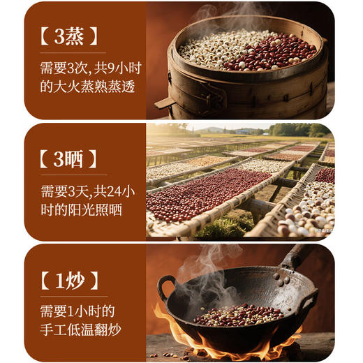 神农金康赤小豆芡实薏米茶500g 茯苓熟茶红豆薏米茶水4种原料养生茶泡水 商品图4