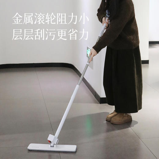 【免手洗平板拖把】三层加厚拖布，即拖即净即干 无死角拖地 商品图2