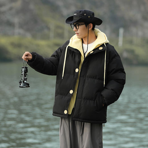 【年底大清仓！！】（春节预售：2月8日-25日停发）斯辰唯佳情侣款休闲假两件棉衣DQC5303 商品图9