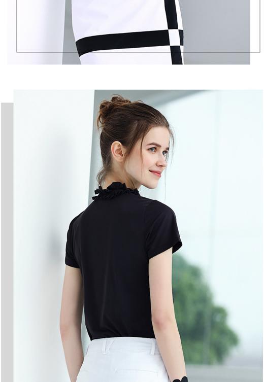 百乐图 春夏女装半袖 四色可选 22219484 商品图2