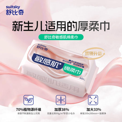 舒比奇清洁纸品家庭套装（共37包）/ 舒比奇清洁纸品mini套装（共75包）[英氏会员隐藏福利 狂撒100元券 ] 商品图8