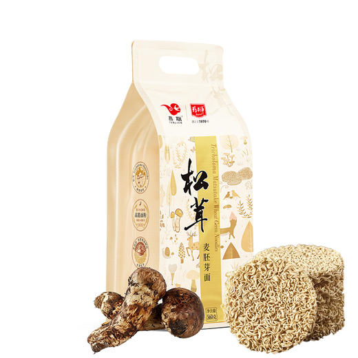 【精力沛/燕联】松茸麦胚芽面560克 商品图3