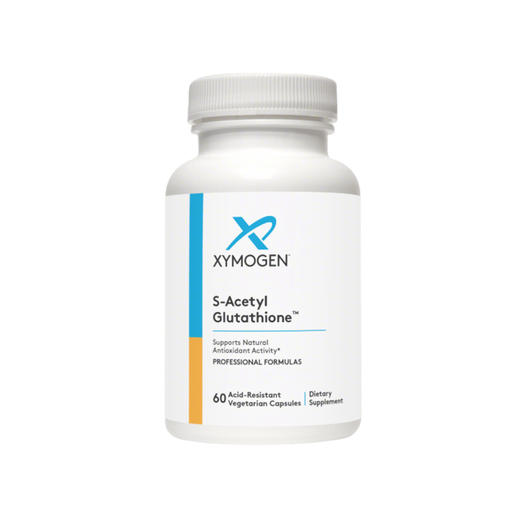 【效期至28年2月】活力谷胱gan肽 XYMOGEN S-Acetyl Glutathione 60 C 60粒/瓶 商品图0