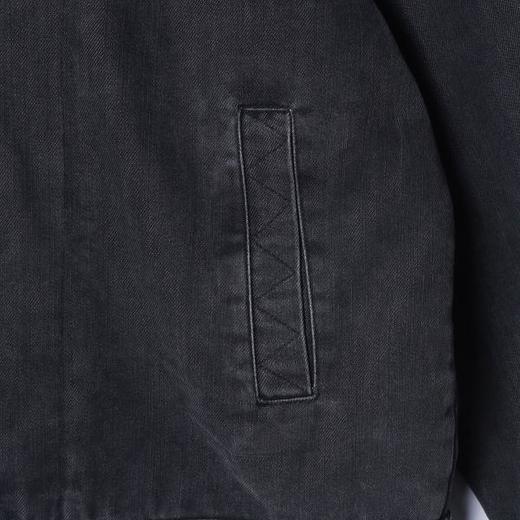 263022SDSA男士秋冬新款痞帅男装韩版简约纯色单排扣翻领夹克外套百搭 商品图3