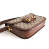 【95新】Gucci古驰1955系列602204 中号老花拼棕色1955马鞍包单肩包女士 160126AK17 商品缩略图6