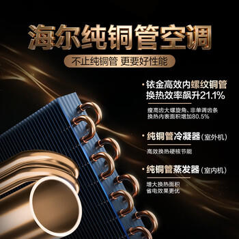 海尔（Haier）【京东独供】1.5P挂机 一级能效  KFR-35GW/JD-1套机 商品图0