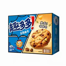 趣多多170g真香咖啡味香脆曲奇