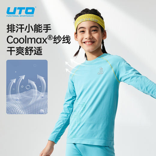 UTO/悠途 儿童全域COOLMAX萌宠速干套装 商品图2