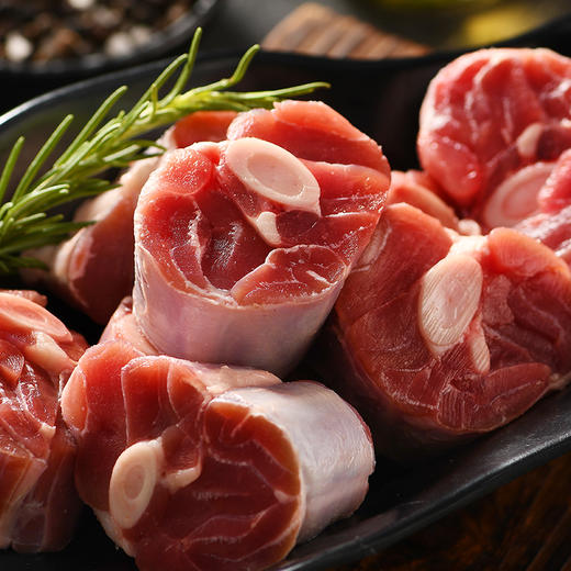 【骨中含髓】盐池滩羊 羊小腿切块 1kg 羊腱整切鲜嫩不膻 商品图3