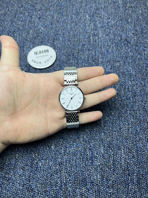 浪琴嘉岚系列 经典罗马面 表径36mm 超薄男士腕表 商品图7