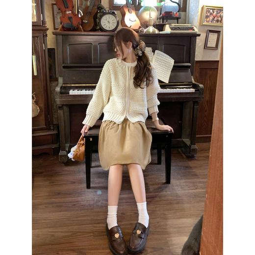 <曾小咸推荐>现货秒杀 ！微信超特价！韩系拉链毛衣外套 日常229.99 立减130 秒杀99.99！！ 商品图3