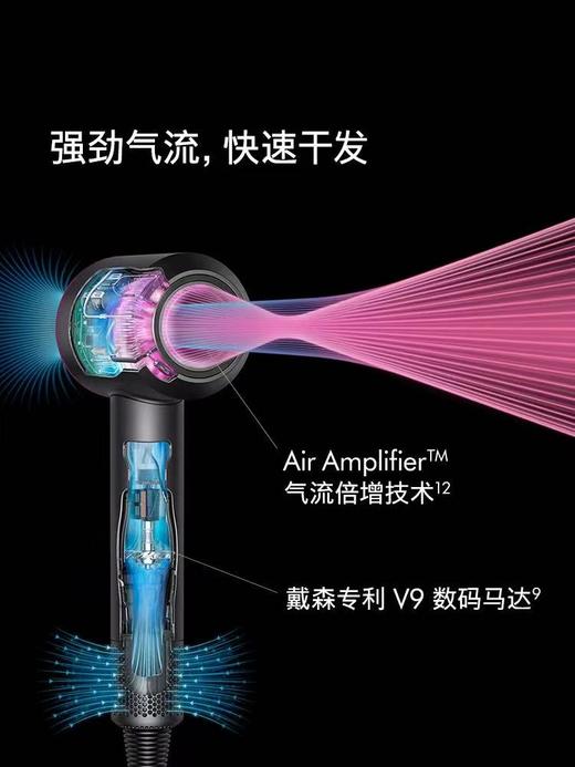 Dyson戴森HD08藏青铜色吹风机家用负离子速干护发电吹风 商品图1