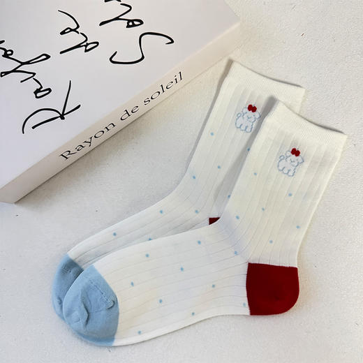 苹果狗系列中筒袜女袜-纪念日百货门店同款169144000 商品图3
