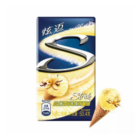 炫迈50.4g梦幻香草冰淇淋味无糖口香糖
