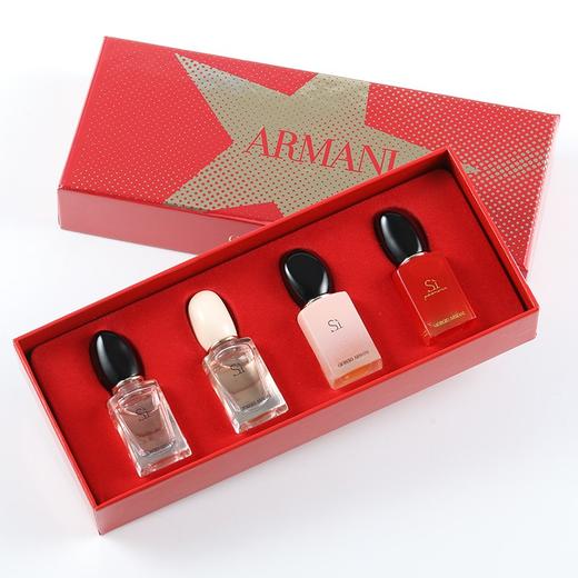 【领券到手价108元】Armani阿玛尼挚爱系列香水四件套礼盒7ml*4 无喷头新日期 商品图2