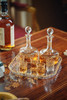 独角鹿西洋古董20世纪初法国著名水晶工坊圣路易出品24K描金修饰Talma花纹款精雕水晶酒具套件 商品缩略图1