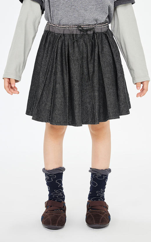 jnby   26年春款  短款腰裙  1Q2D12740 商品图3