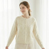 【咕咕同款】PALUOPO/PL山羊绒温婉奶油款羊绒衫100%山羊绒帕罗E21892-B 商品缩略图14