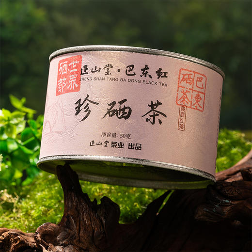 正山堂巴东红珍硒茶 骏眉中国湖北特级红茶正宗单芽茶叶花果香罐装 商品图5