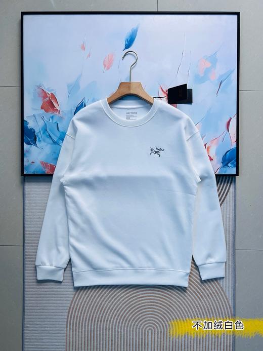 2026新春款！男女情侣刺绣鸟混纺棉圆领卫衣 商品图3