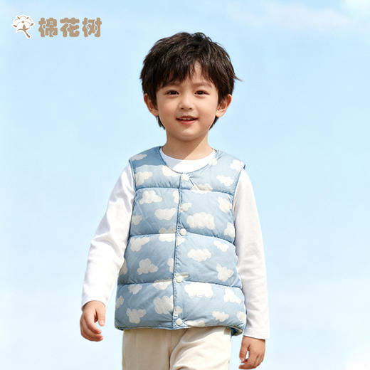 ⁵【羽绒马甲】男女童印花 YY05-QTT-AYD 商品图2