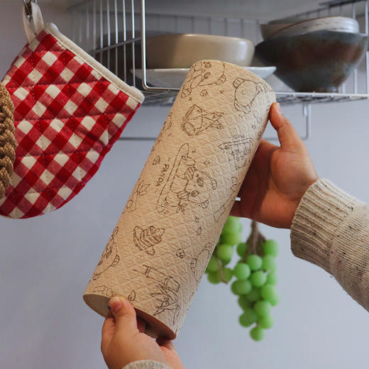 【现货有限  拍完不补】【首团福利 29.9元3卷】【一次性懒人抹布1卷】厨房好帮手，吸油吸水手感柔软~湖州仓 商品图4