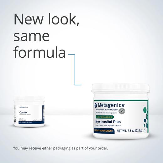 Metagenics Myo-Inositol Plus 222g  原名称Cenitol®  222g 新旧包装随机 商品图1