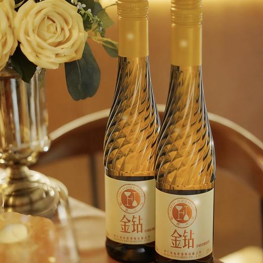 【金钻·威代尔冰甜白葡萄酒】长白山冰酒，口感柔顺更好喝， 12%vol 375ml/瓶（送新年手提礼袋） 商品图6