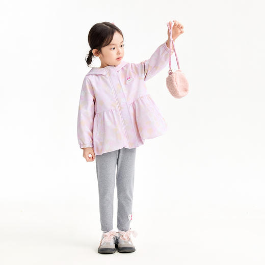 【实体店同款】女童针织打底裤春季新款安奈儿童装XG616062 商品图3