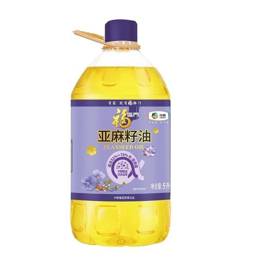 【本来生活&厂家直发】福临门营养家亚麻籽油5L 商品图0