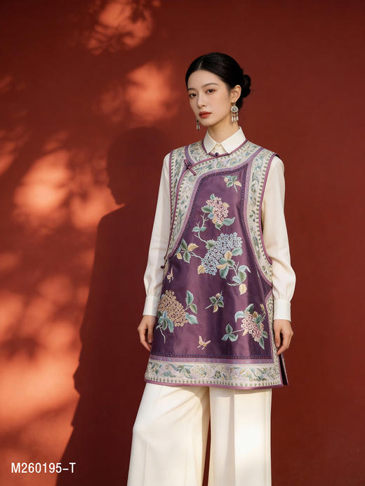 M260197-T长款马甲 商品图0