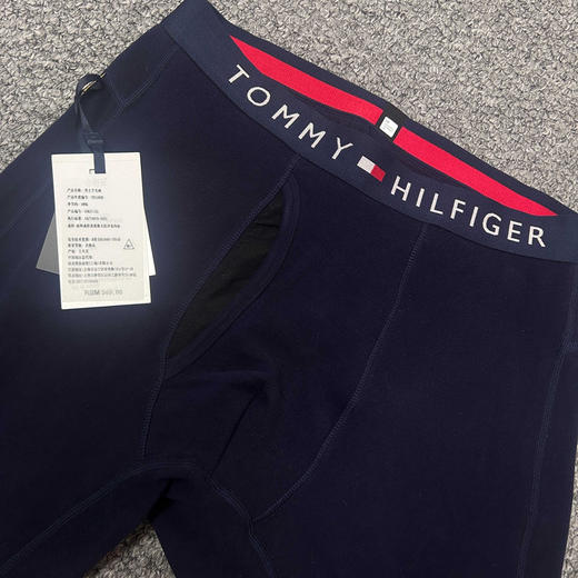 原单正品 TommyHilfiger男式羊毛秋裤，亲肤修身打底。
颜色:藏青色
尺码:M～XXL 商品图3