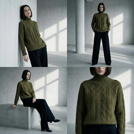 【咕咕同款】PALUOPO/PL山羊绒经典气质款羊绒衫100%山羊绒帕罗 商品图2