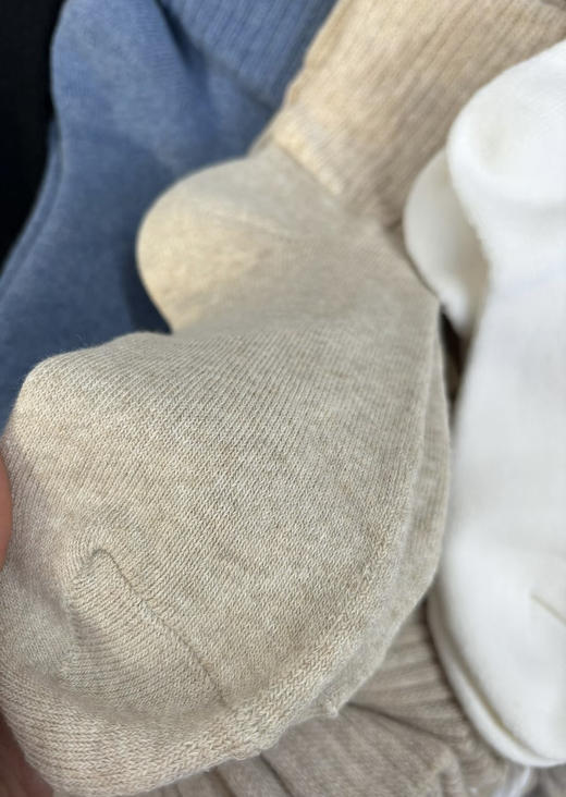 【捡漏】4双 1组 可选色 出口日本的色纺纱全毛巾加厚 男袜 商品图4