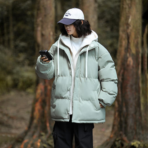 【年底大清仓！！】（春节预售：2月8日-25日停发）斯辰唯佳情侣款休闲假两件棉衣DQC5303 商品图1