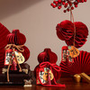 2026马年折叠纸葫芦装饰品新年入宅家用店铺红色摆件春节新款布置 商品缩略图0