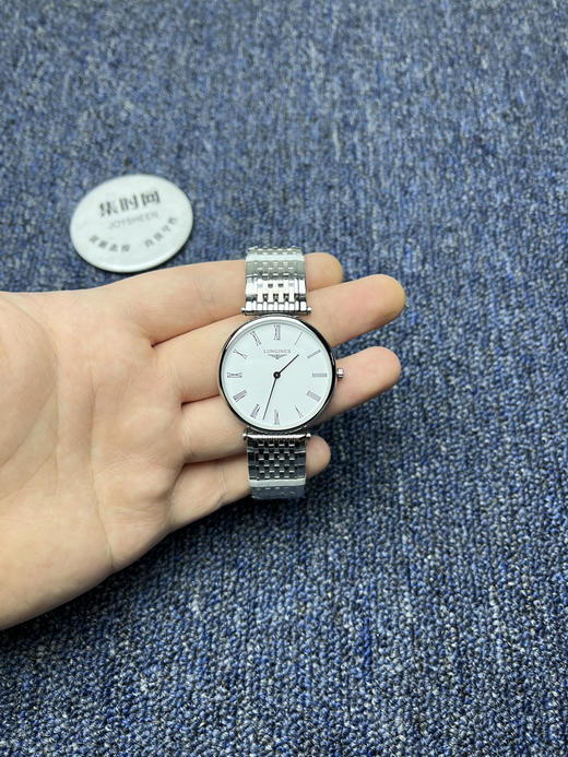 浪琴嘉岚系列 经典罗马面 表径36mm 超薄男士腕表 商品图0