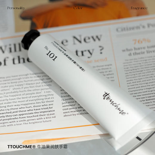 【TT会员】TTOUCHME 牛油果 润肤护手霜 男女涂抹不油腻 香氛保湿手霜 商品图4