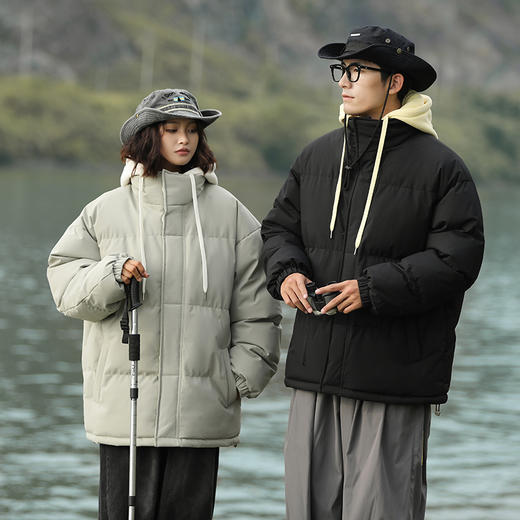 【年底大清仓！！】（春节预售：2月8日-25日停发）斯辰唯佳情侣款休闲假两件棉衣DQC5303 商品图10