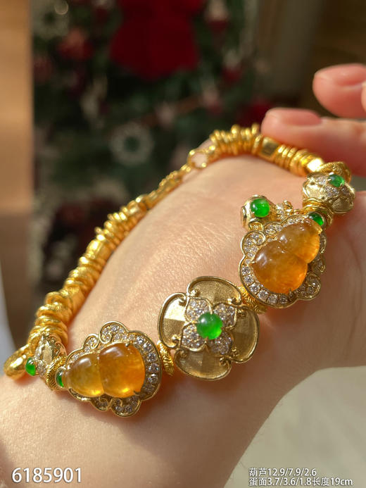6185901，葫芦手链。具体价格微信咨询 商品图1