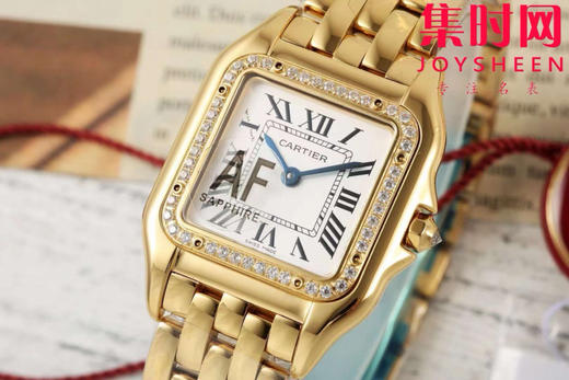 与豹同行 一跃入心 AF卡地亚猎豹系列 中号表盘尺寸：27×37mm 女士腕表 商品图1