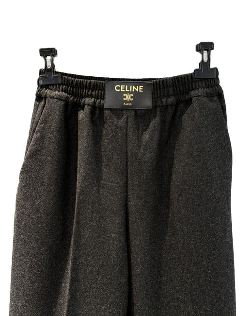 女款高腰羊毛羊绒长裤he008 商品图2