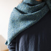 绽放/LSX008朵春织·羊毛混纺彩色百搭三角巾围巾披肩软厚保暖 商品缩略图2