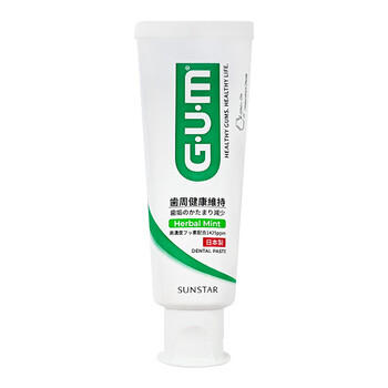 G·U·M康齿家日本进口低泡牙膏 牙龈牙周口腔护理 香草薄荷味130g /个人护理 /口腔护理 /牙膏 商品图2