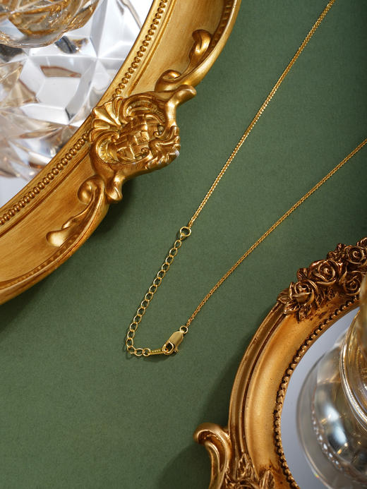 子佩集【金刚智轮】银S925套链【FYL-2127】项链镀金仿牌可打开2601 商品图7