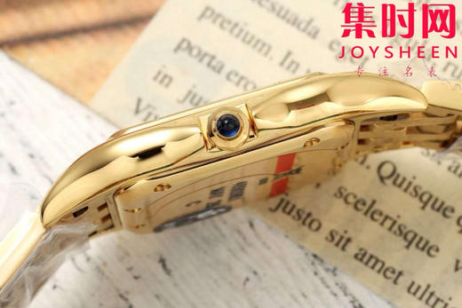 与豹同行 一跃入心 AF卡地亚猎豹系列 中号表盘尺寸：27×37mm 女士腕表 商品图6