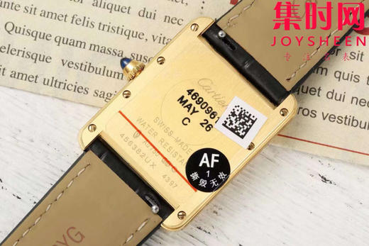 卡地亚TankMust AF坦克Must系列 中号 女士腕表
【表壳】表盘尺寸：中号33.7mm*25.5mm 商品图5