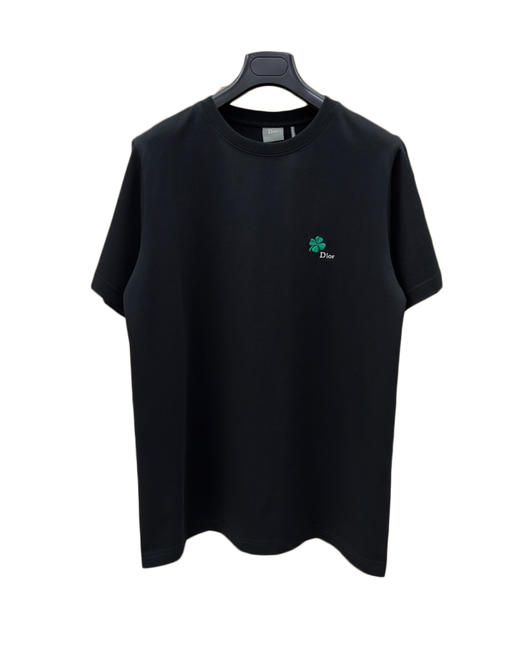 男款四叶草刺绣短袖T恤he010 商品图0