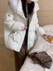 【YW】无忧购冬季50绒毛领羽绒服女中长款可调节收腰外套01 商品缩略图1